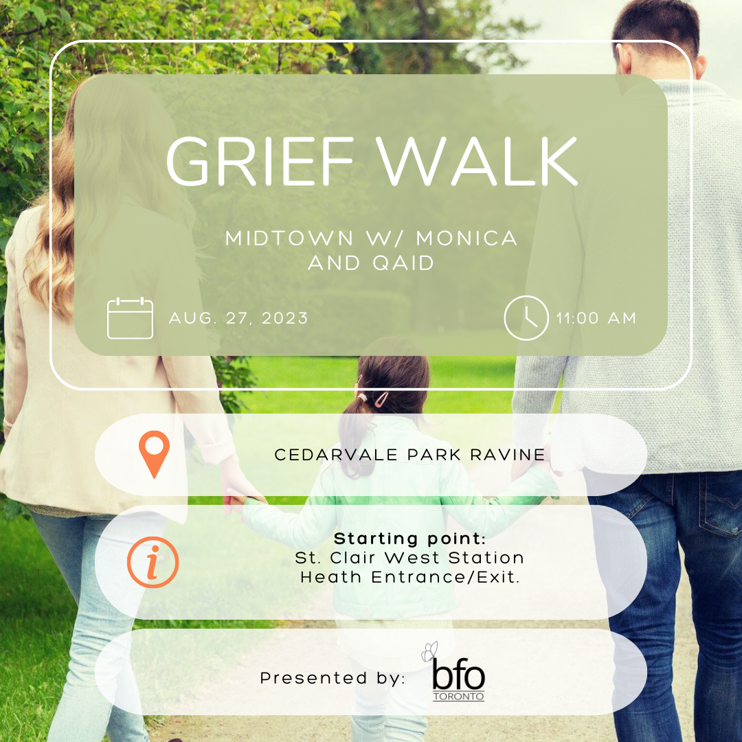 Aug 27, 2023 - Grief walk